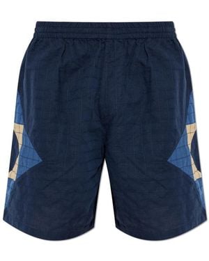 A.P.C. Korte Broeken ,Blauw ,Katoen Connor Shorts