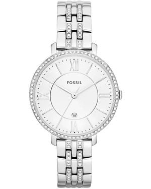 Fossil Jacqueline Roestvrijstalen Horloge - Metallic