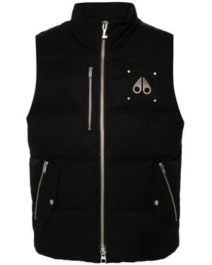 Moose Knuckles Vests - Negro