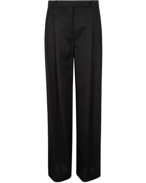 Eleventy Wide Trousers - Black