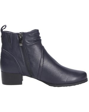 Caprice Heeled Boots - Blu