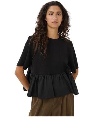 Gestuz Overhemden ,Zwart ,Blouse