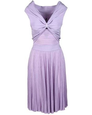 Antonino Valenti Short Dresses - Purple