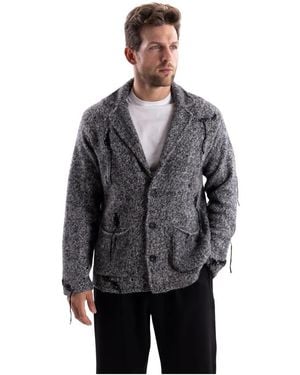 ATOMOFACTORY Maglia Cardigan - Grijs