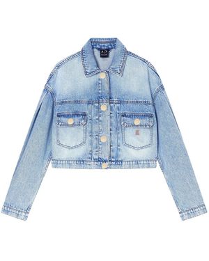 ARMANI EXCHANGE Denim Jackets - Azul