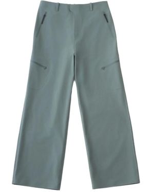 Hiking Patrol Broeken ,Grijs ,Nylon Edge Lt Softshell Technische Broek - Blauw