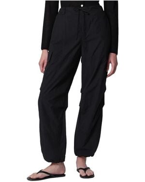 DUNST Straight Trousers - Black