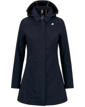 K-Way Jassen ,Blauw ,Mathy Bonded Jacket