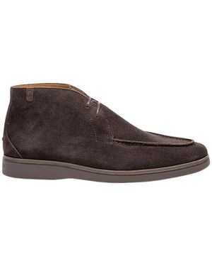 van Bommel Lace-Up Boots - Marron