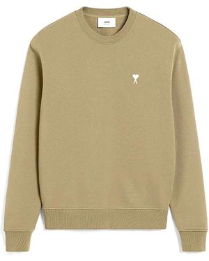 Ami Paris Hoodies & Sweatvesten ,Groen ,Maglia