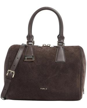 Furla Olivia M Boston Bag - Bruin