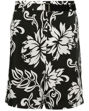 Sacai Casual Shorts - Negro