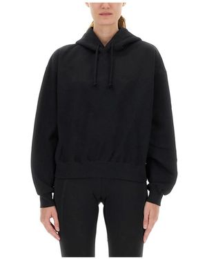 Y-3 Brushed Terry Boxy Hoodie - Schwarz