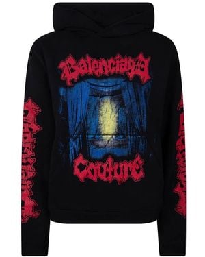 Balenciaga Hoodies - Negro