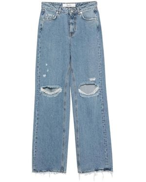 Séfr Jeans ,Blauw ,Loose-Fit Jeans