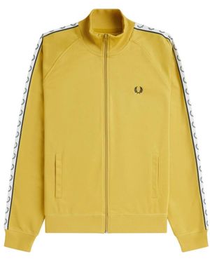 Fred Perry Zip-Throughs - Jaune