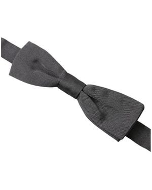 Dolce & Gabbana Klassische Selbstbinder-Fliege - Grau
