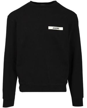 Jacquemus Sweatshirts &Amp; Hoodies - Schwarz