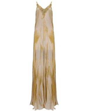 Elisabetta Franchi Maxi Dresses - Metallic