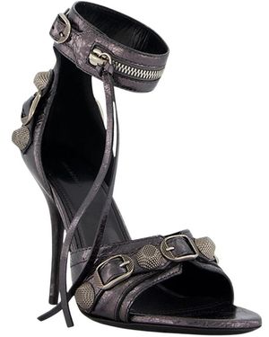 Balenciaga High Heel Sandals - Black