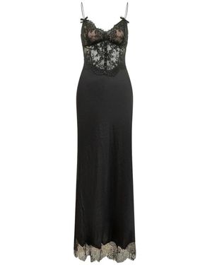 Self-Portrait Gowns - Black