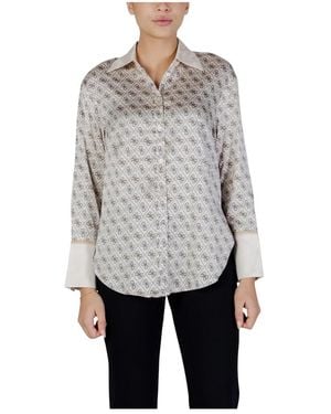 Guess Alexandra Langarmshirt - Grau