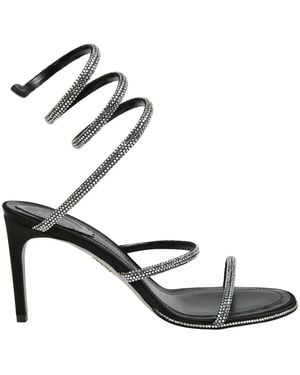 Rene Caovilla High Heel Sandals - Zwart