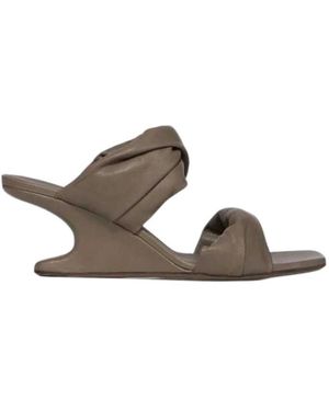 Rick Owens Cantilever 6 Twisted Sandal - Bruin