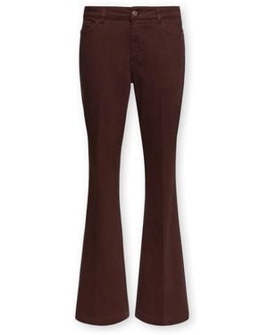 Elena Miro Flared Jeans - Marrón