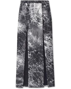 McQueen Maxi Skirts - Gris