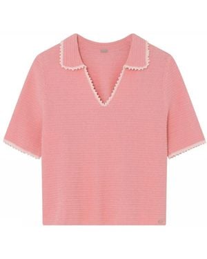 GUSTAV V-Neck Knitwear - Rosa