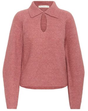 Inwear Round-Neck Knitwear - Pink