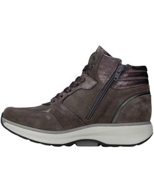 Xsensible Schoenen ,Grijs ,Leer Louisiana Enkellaars - Bruin