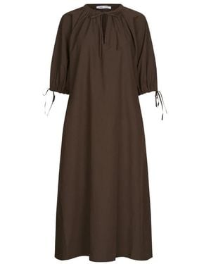 Samsøe & Samsøe Midi Dresses - Marrón