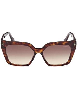 Tom Ford Winona Zonnebril - Bruin