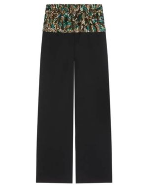 Dries Van Noten Wide Trousers - Black