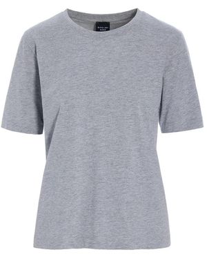 Bitte Kai Rand T-Shirt Met Korte Mouwen - Grijs