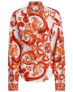 Dolce & Gabbana Shirts - Orange