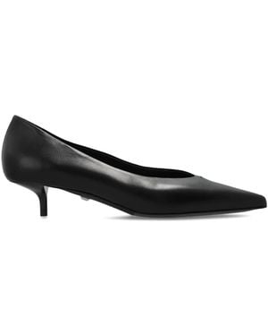 Max Mara Schoenen ,Zwart ,Leer Beati Schoenen Met Hak