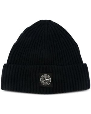 Stone Island Beanies - Nero