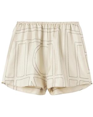 TOTEME Casual Shorts - Natural