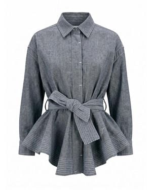 Jacquemus La Veste Cabana De Nimes - Grau