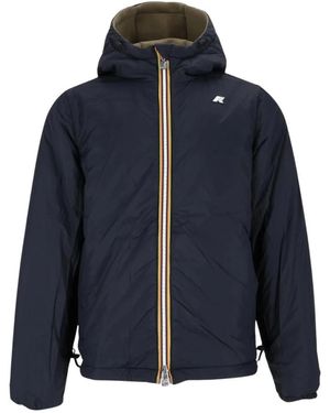 K-Way Jassen ,Blauw ,Nylon Jack Spacer Nylon Double