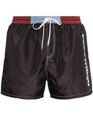 DSquared² Badeshorts - Schwarz