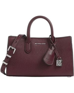 Michael Kors Scarlett Handtas Met Logo - Paars