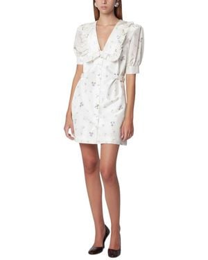 Alessandra Rich Shirt Dresses - Blanc