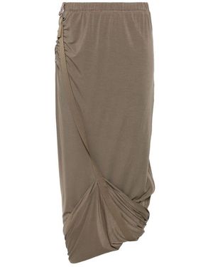 Helmut Lang Midi Skirts - Brown