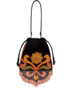 Etro Bucket Bags - Nero