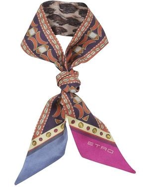 Etro Silky Scarves - Pink