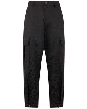 Moschino Slim-Fit Trousers - Black